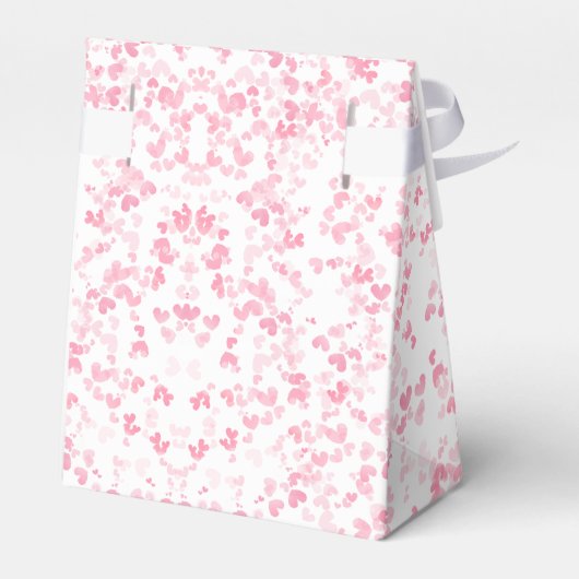 ラブイズインザエア バレンタインデー ブライダルシャワー フェイバーボックス (裏面サイド)