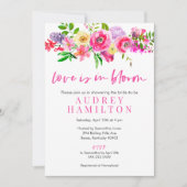 ラブイズイン開花フローラブライダルシャワー招待状 招待状 (正面)