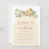 ラブイズイン開花フローラブライダルシャワー 招待状 (正面)