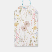 ラブイズイン開花ブライダルシャワーメッセージカード ギフトタグ (裏面)