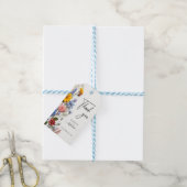 ラブイズイン開花春フローラブライダルシャワー ギフトタグ (より糸付き)