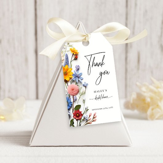 ラブイズイン開花春フローラブライダルシャワー ギフトタグ