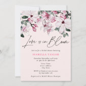 ラブイズイン開花春フローラブライダルシャワー 招待状 (正面)