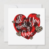 ラブイズオールユーニード カード (正面)