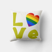 ラブイズゲイ金ゴールド クッション (裏面)