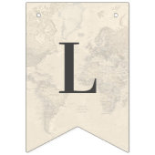 ラブイズジャーニーシック旅行ブライダルシャワー結婚ズ バンティングフラッグ (第1の旗)