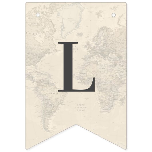 ラブイズジャーニーシック旅行ブライダルシャワー結婚ズ バンティングフラッグ (第1の旗)