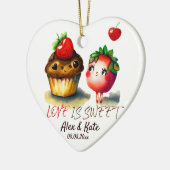ラブイズスウィートオーナメント セラミックオーナメント (左)