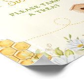 ラブイズスウィートテイクトリート(昆虫)マルハナバチブライダルシャワー ポスター (角)