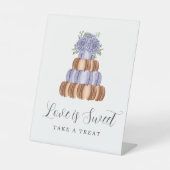 ラブイズスウィートブライダルシャワーテイクアトリート 台座サイン (正面)