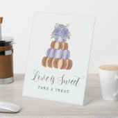 ラブイズスウィートブライダルシャワーテイクアトリート 台座サイン (インサイチュ)