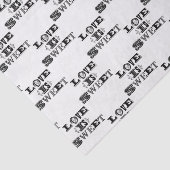 ラブイズスウィートヴィンテージ結婚タイポグラフィカスタムズ 薄葉紙 (詳細)