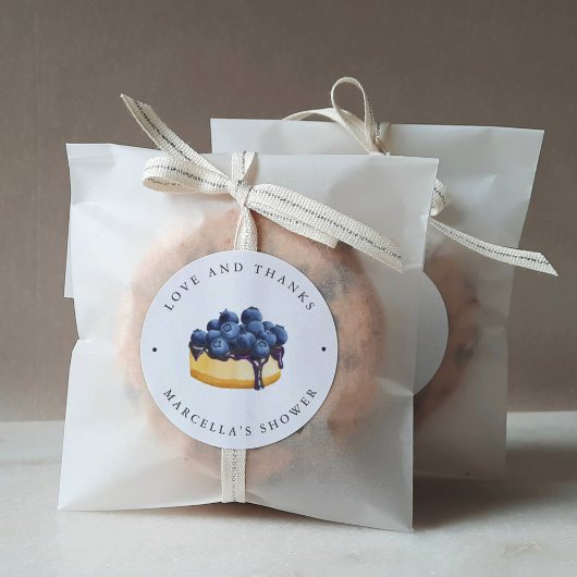 ラブイズスウィート(チーズケーキ)ブライダルシャワー ラウンドシール