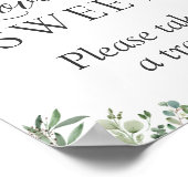 ラブイズスウィート テイク ア トリート ユーカリの葉 サイン (角)