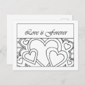 ラブイズフォーエバースケッチはがき ポストカード (正面/裏面)