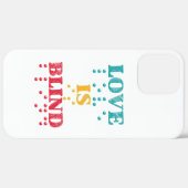 ラブイズブラインド点字 Case-Mate iPhoneケース (裏面 / 右)