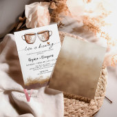 ラブイズブルーイングイニシャルブライダルシャワー招待 招待状