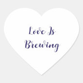 ラブイズブルーイングイベント結婚ブライダルシャワー ハートシール (正面)