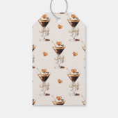 ラブイズブルーイングエスプレッソマルティーニブライダルシャワー ギフトタグ (裏面)