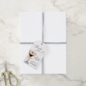 ラブイズブルーイングエスプレッソマルティーニブライダルシャワー ギフトタグ (より糸付き)