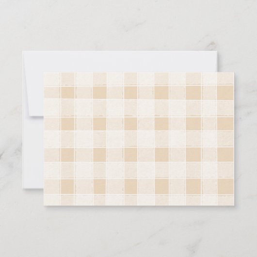 ラブイズブルーイングエスプレッソマルティーニブライダルシャワー サンキューカード (裏面)