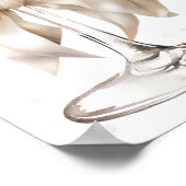 ラブイズブルーイングエスプレッソマルティーニブライダルシャワー ポスター (角)