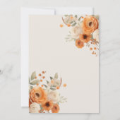 ラブイズブルーイングエスプレッソマルティーニブライダルシャワー 招待状 (裏面)