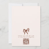 ラブイズブルーイングエスプレッソマルティーニブライダルシャワー 招待状 (裏面)