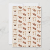 ラブイズブルーイングエスプレッソマルティーニブライダルシャワー 招待状 (裏面)