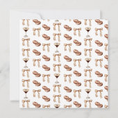 ラブイズブルーイングエスプレッソマルティーニブライダルシャワー 招待状 (裏面)