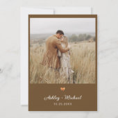 ラブイズブルーイングエスプレッソマルティーニブライダルシャワー 招待状 (裏面)