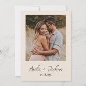 ラブイズブルーイングエスプレッソマルティーニブライダルシャワー 招待状 (裏面)