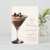 ラブイズブルーイングエスプレッソマルティーニブライダルシャワー 招待状 (スタンド正面)