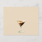 ラブイズブルーイングエレガントブライダルシャワーレシピカード (裏面)