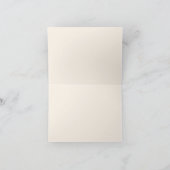 ラブイズブルーイングコーヒーブライダルシャワー サンキューカード (内部)