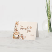 ラブイズブルーイングコーヒーブライダルシャワー サンキューカード (正面)