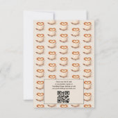 ラブイズブルーイングコーヒーブライダルシャワー 招待状 (裏面)