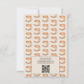 ラブイズブルーイングコーヒーブライダルシャワー 招待状 (裏面)