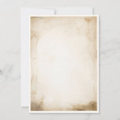 ラブイズブルーイングコーヒーブライダルシャワー 招待状 (裏面)