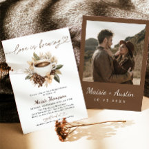 ラブイズブルーイングコーヒーブライダルシャワー