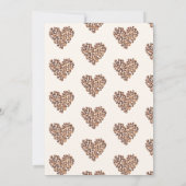 ラブイズブルーイングコーヒーブライダルシャワー 招待状 (裏面)