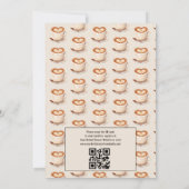 ラブイズブルーイングコーヒーブライダルシャワー 招待状 (裏面)