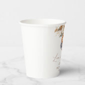 ラブイズブルーイングコーヒーブライダルシャワー 紙コップ (右)