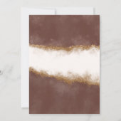 ラブイズブルーイングコーヒーラバーズブライダルシャワー招待状 招待状 (裏面)