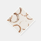 ラブイズブルーイングコーヒーリングや輪紙ナプキンス スタンダードカクテルナプキン (角)