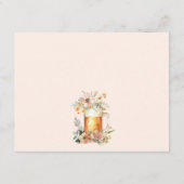 ラブイズブルーイングデイトナイトアイディアブライダルシャワー エンクロージャーカード (裏面)