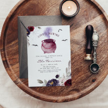 ラブイズブルーイングハロウィーンブライダルシャワー