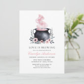 ラブイズブルーイングハロウィーンブライダルシャワー 招待状 (スタンド正面)