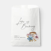 ラブイズブルーイングフローラブライダルシャワー フェイバーバッグ (正面)