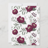 ラブイズブルーイングフローラマルサラティーブライダルシャワー 招待状 (裏面)